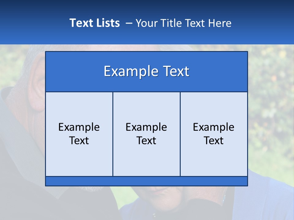 A Man And A Woman Holding Their Heads Together PowerPoint Template