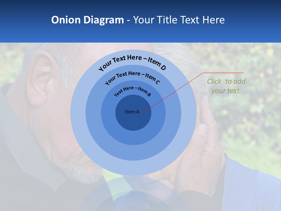 A Man And A Woman Holding Their Heads Together PowerPoint Template