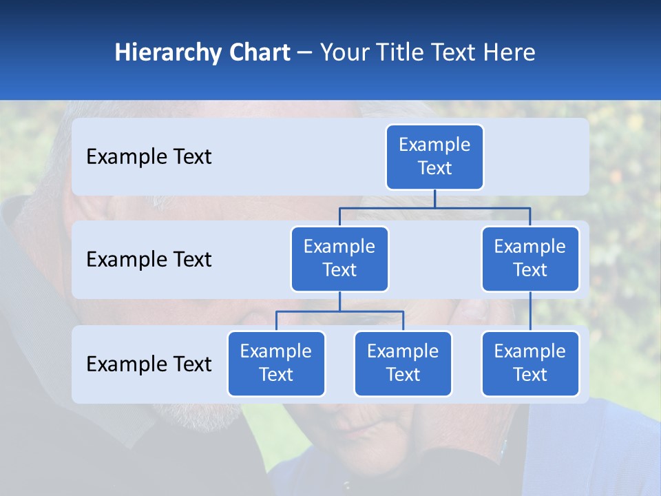 A Man And A Woman Holding Their Heads Together PowerPoint Template