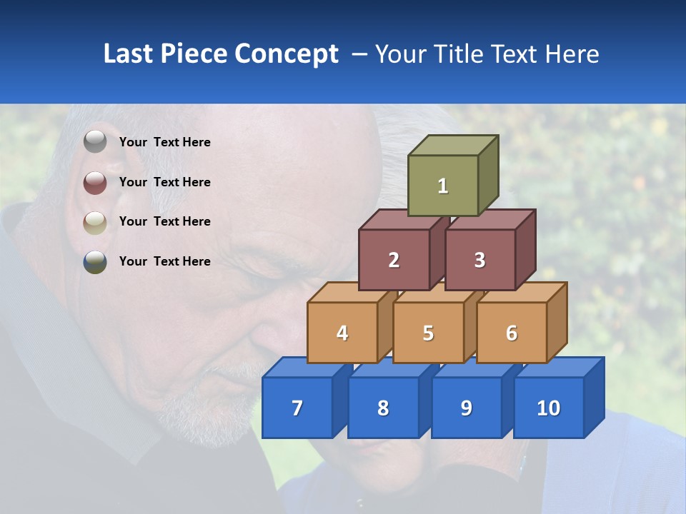 A Man And A Woman Holding Their Heads Together PowerPoint Template