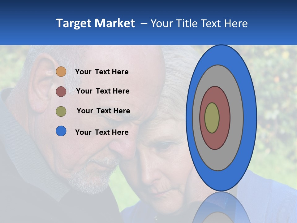 A Man And A Woman Holding Their Heads Together PowerPoint Template