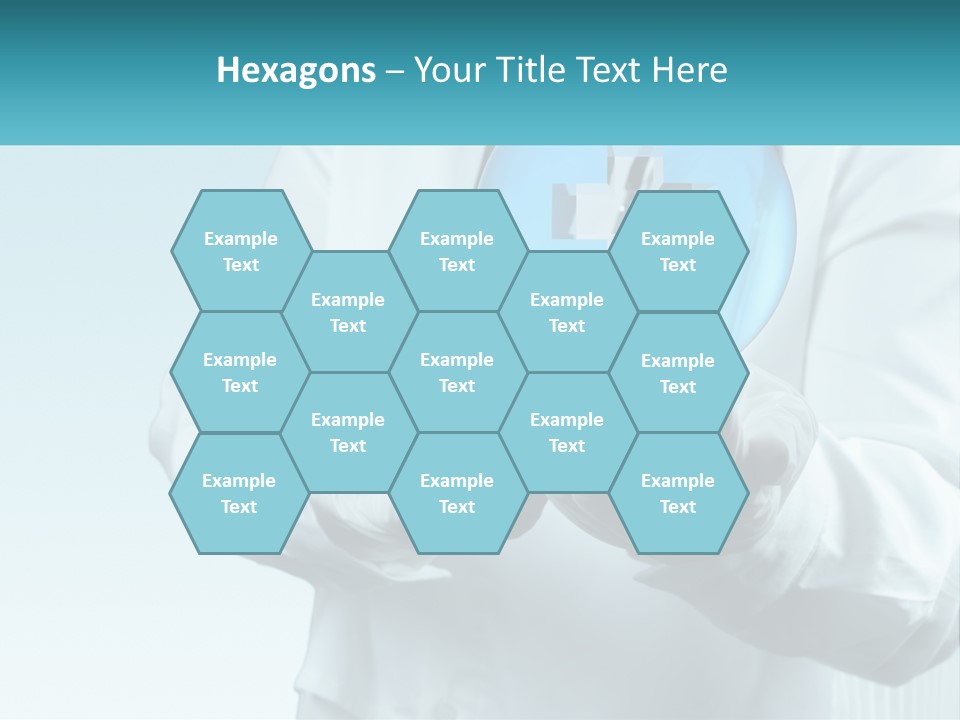 A Doctor Holding A Medical Powerpoint Presentation PowerPoint Template