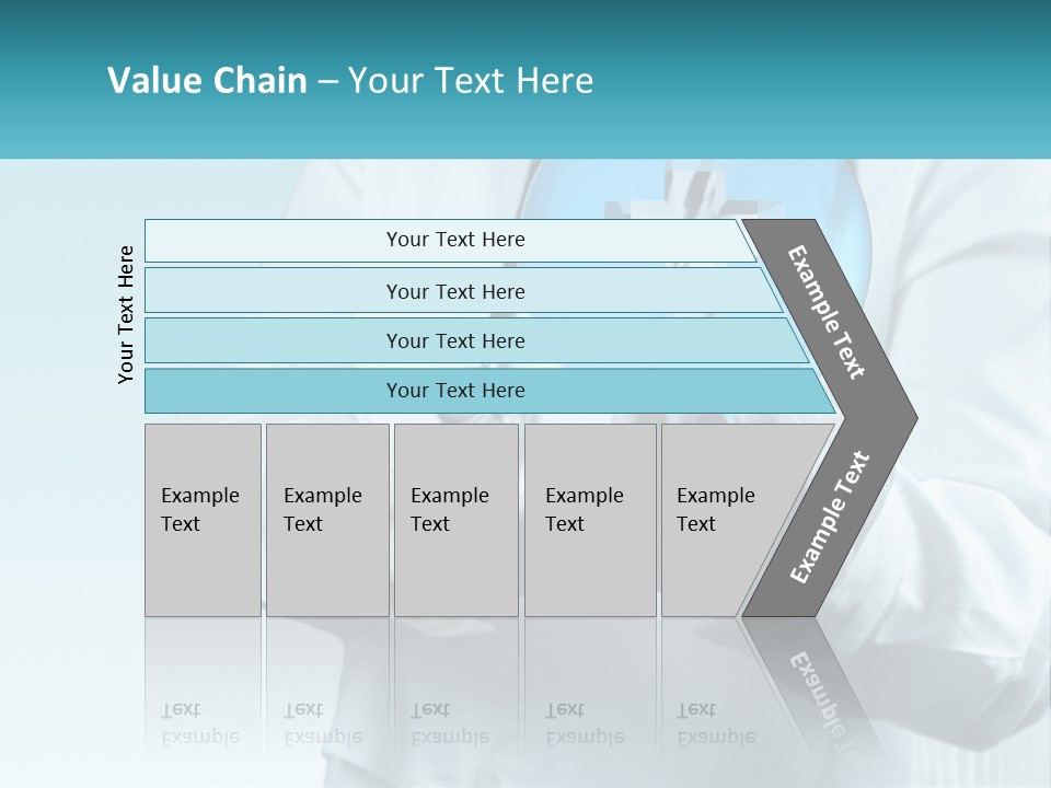 A Doctor Holding A Medical Powerpoint Presentation PowerPoint Template