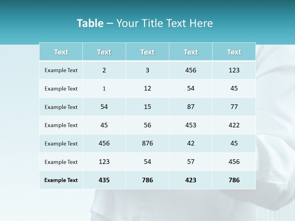 A Doctor Holding A Medical Powerpoint Presentation PowerPoint Template