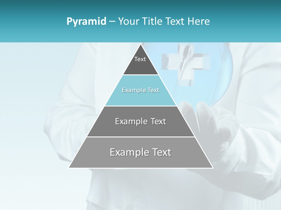 A Doctor Holding A Medical Powerpoint Presentation PowerPoint Template