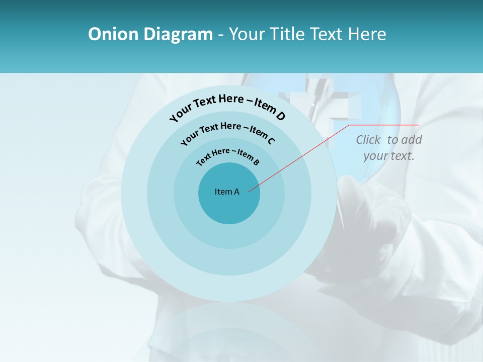 A Doctor Holding A Medical Powerpoint Presentation PowerPoint Template