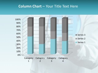 A Doctor Holding A Medical Powerpoint Presentation PowerPoint Template