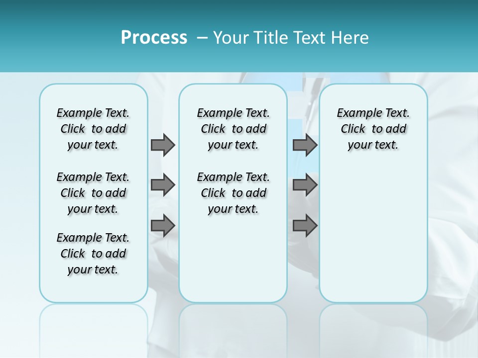 A Doctor Holding A Medical Powerpoint Presentation PowerPoint Template