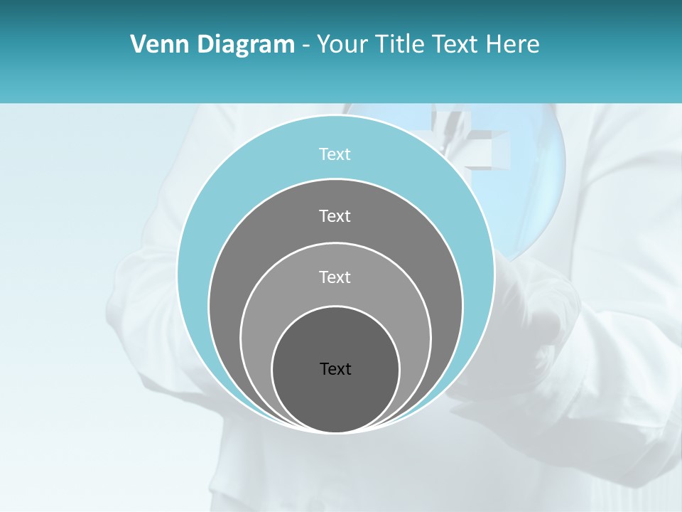 A Doctor Holding A Medical Powerpoint Presentation PowerPoint Template
