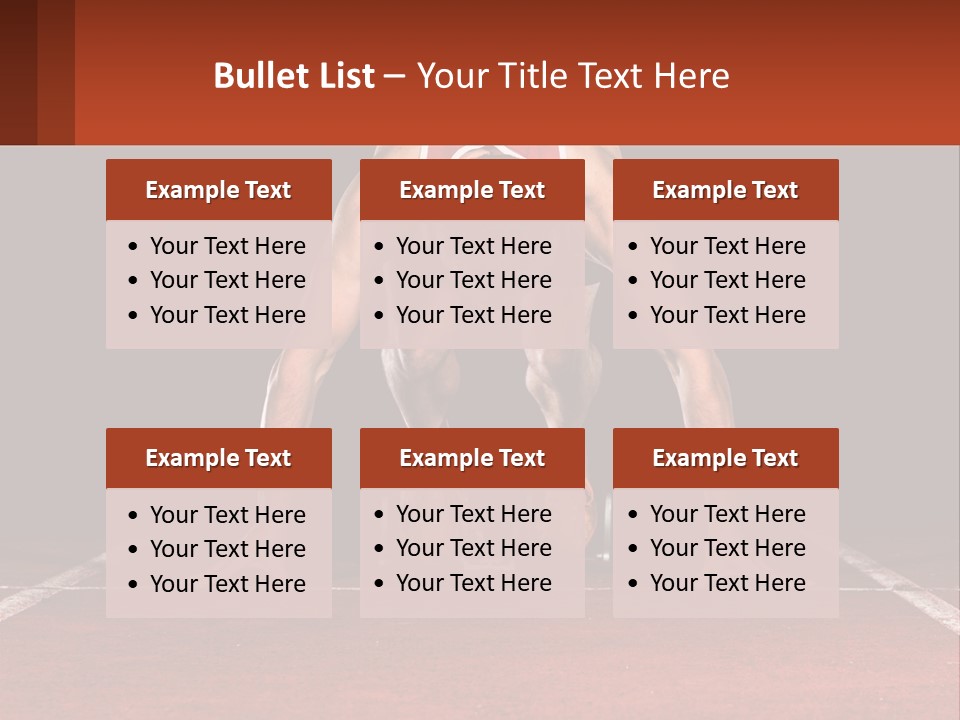 A Man Doing A Handstand On A Skateboard On A Track PowerPoint Template