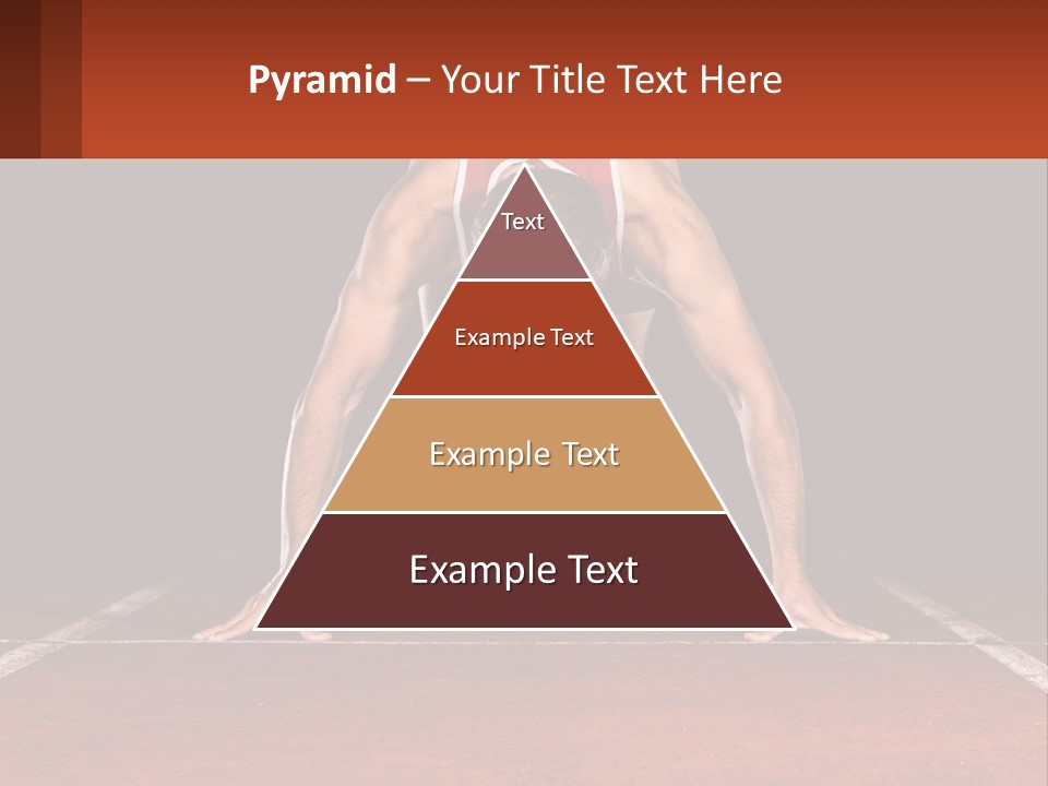 A Man Doing A Handstand On A Skateboard On A Track PowerPoint Template