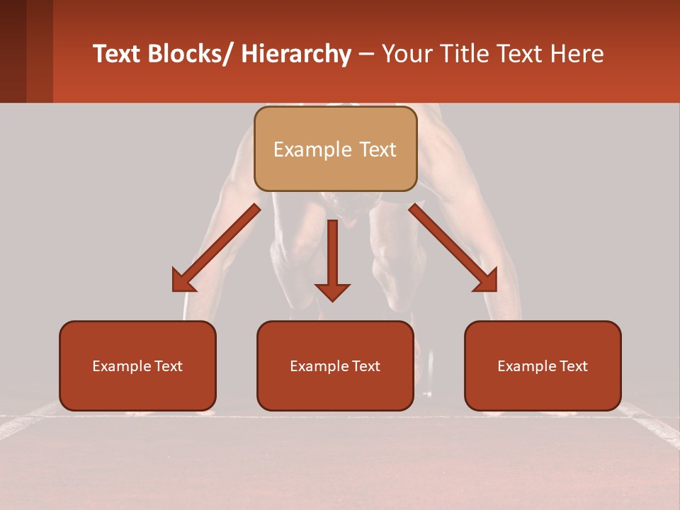 A Man Doing A Handstand On A Skateboard On A Track PowerPoint Template