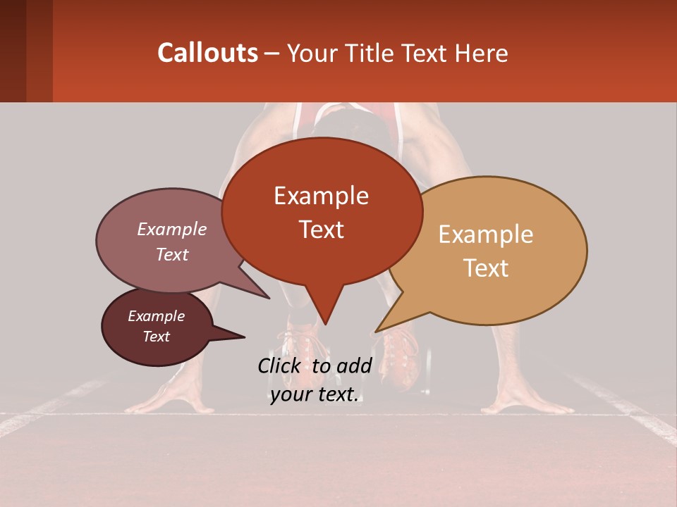 A Man Doing A Handstand On A Skateboard On A Track PowerPoint Template