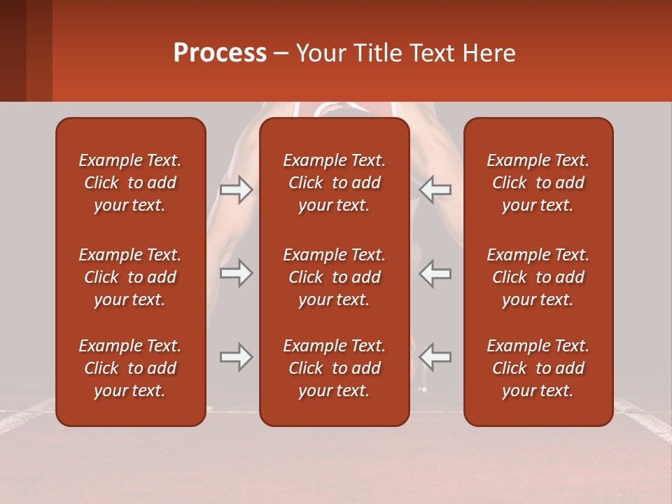 A Man Doing A Handstand On A Skateboard On A Track PowerPoint Template