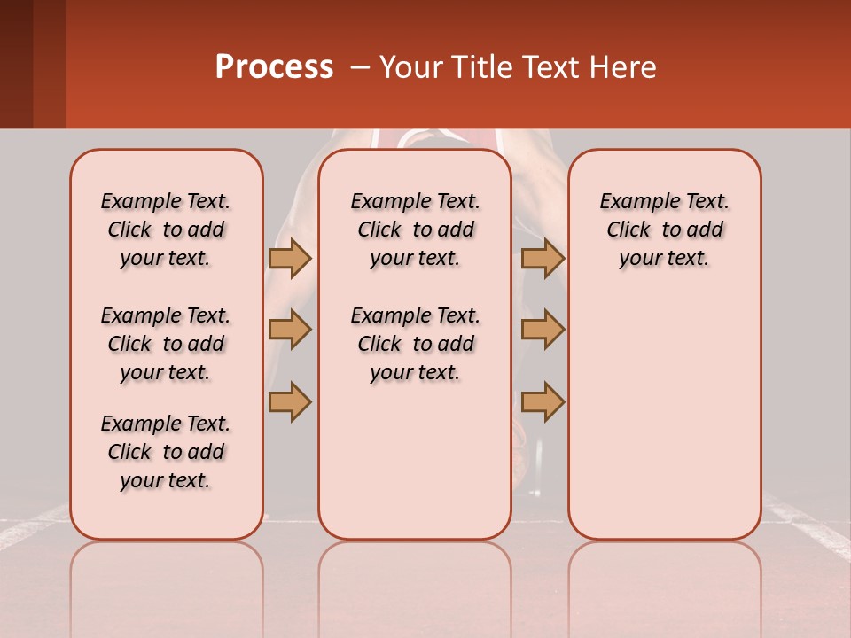 A Man Doing A Handstand On A Skateboard On A Track PowerPoint Template