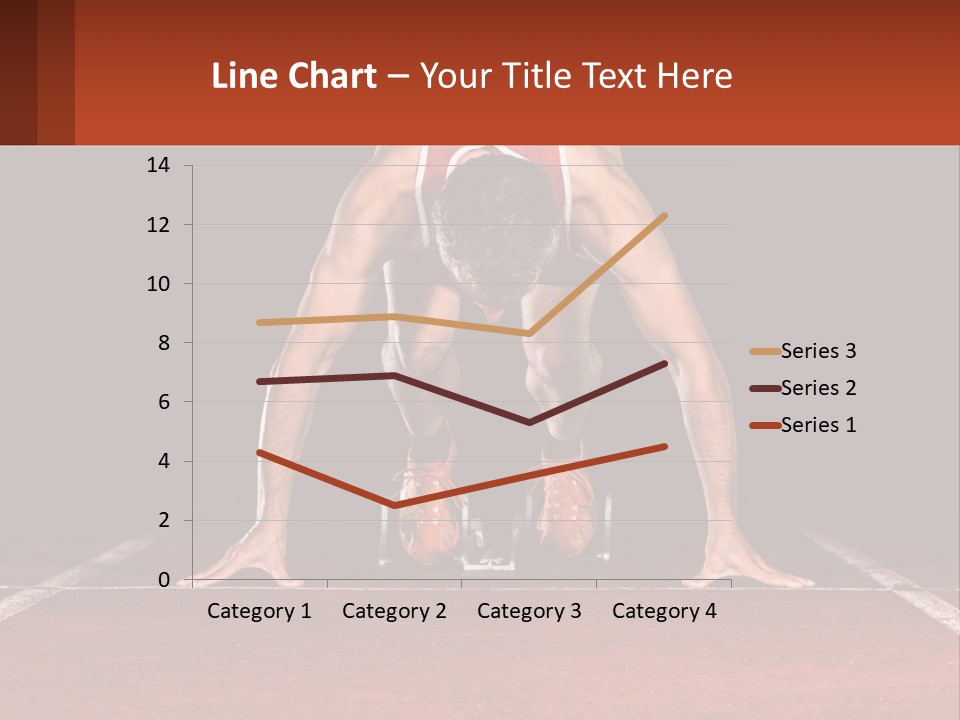 A Man Doing A Handstand On A Skateboard On A Track PowerPoint Template