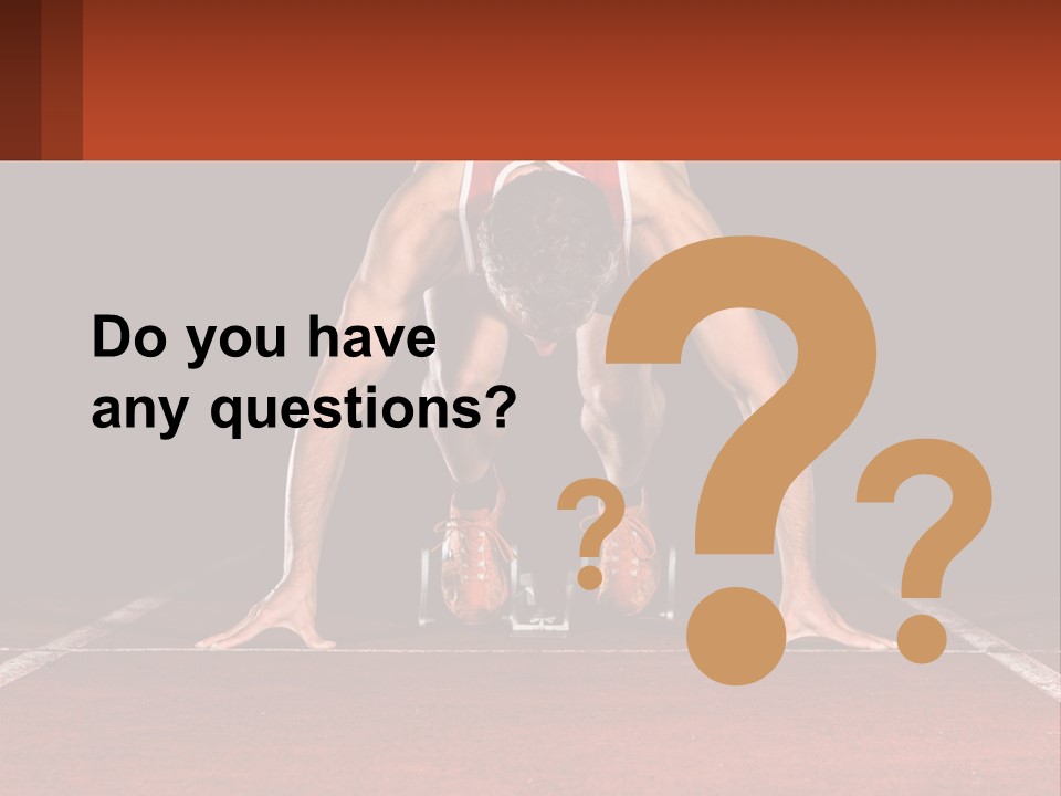 A Man Doing A Handstand On A Skateboard On A Track PowerPoint Template