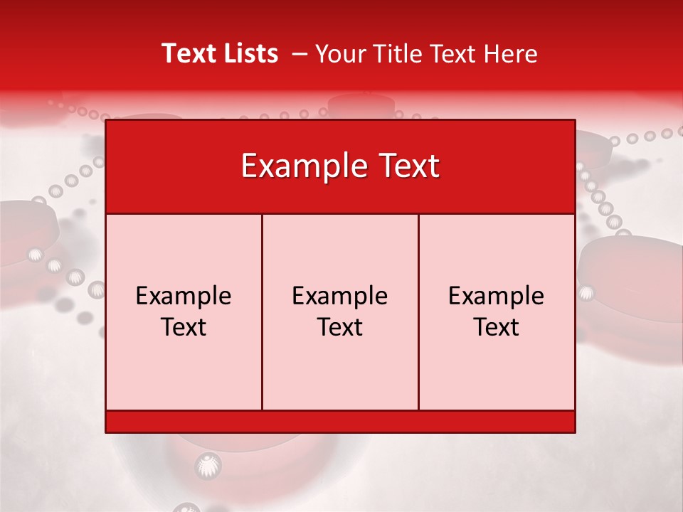 A Group Of Red Circles On A White Surface PowerPoint Template