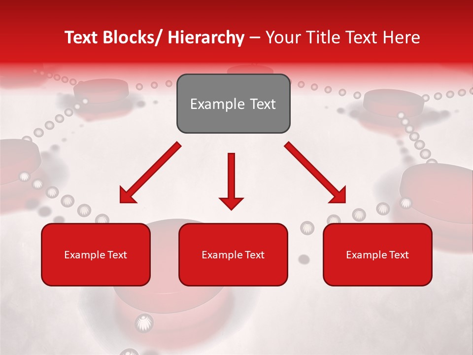 A Group Of Red Circles On A White Surface PowerPoint Template