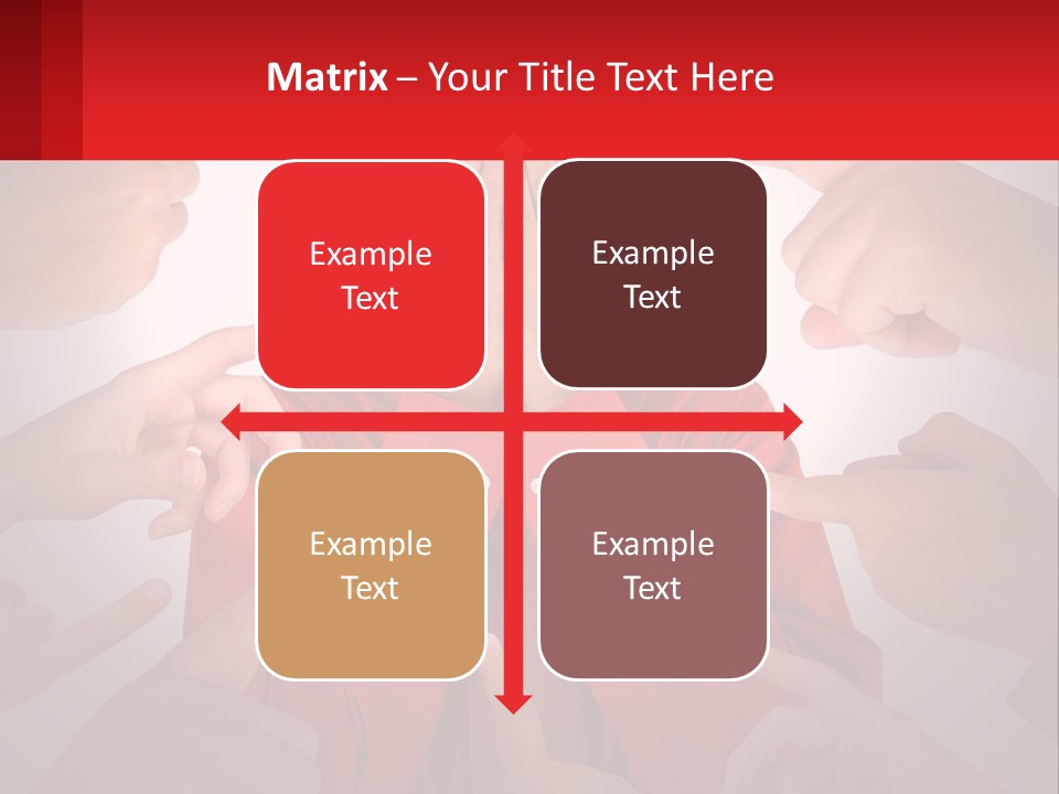 A Group Of People Covering Their Faces With Their Hands PowerPoint Template