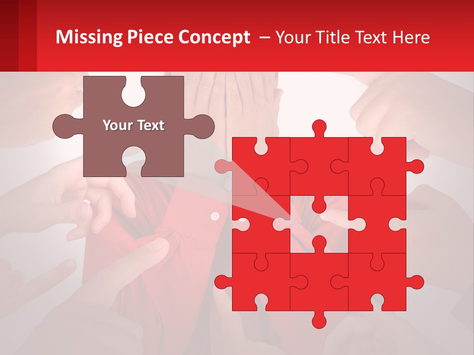 A Group Of People Covering Their Faces With Their Hands PowerPoint Template