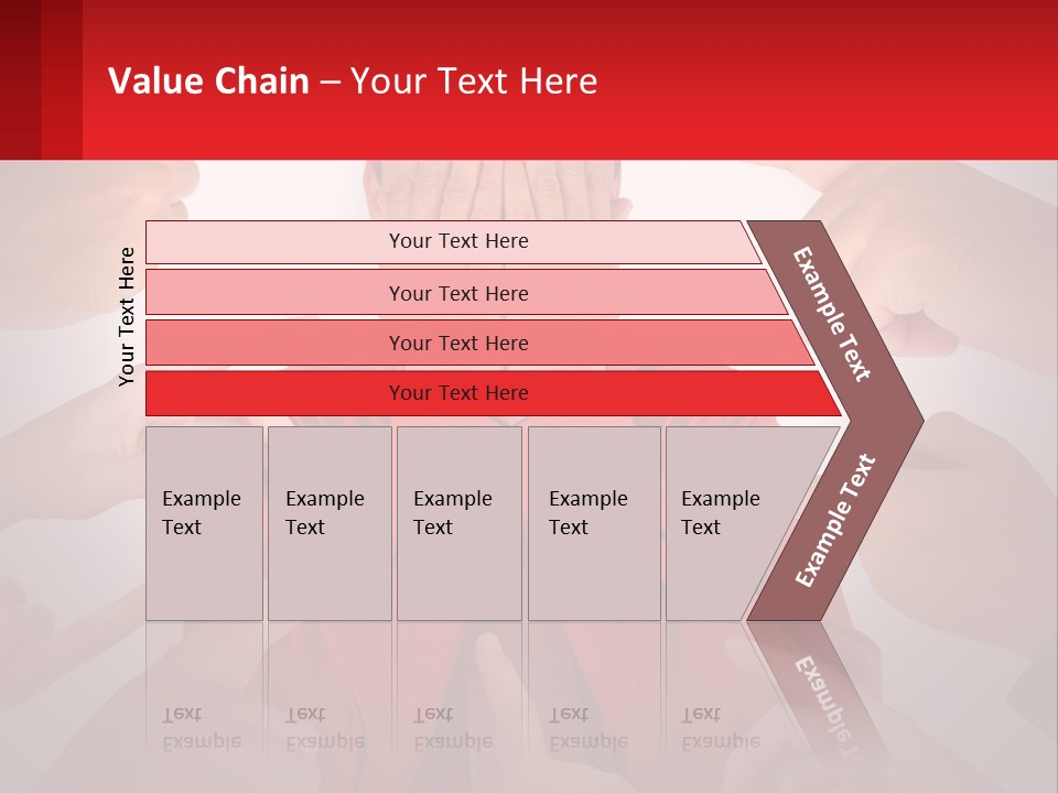 A Group Of People Covering Their Faces With Their Hands PowerPoint Template