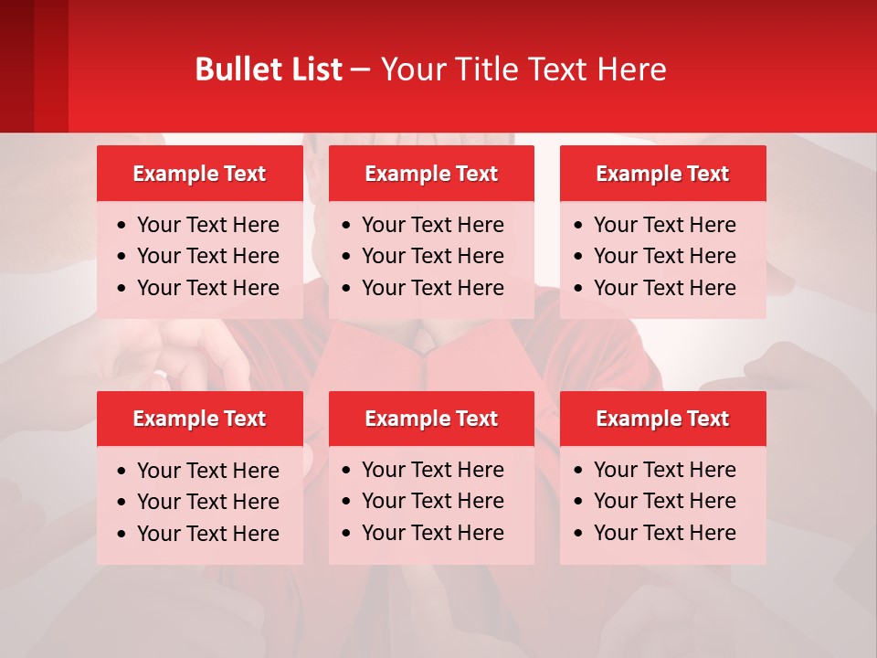 A Group Of People Covering Their Faces With Their Hands PowerPoint Template