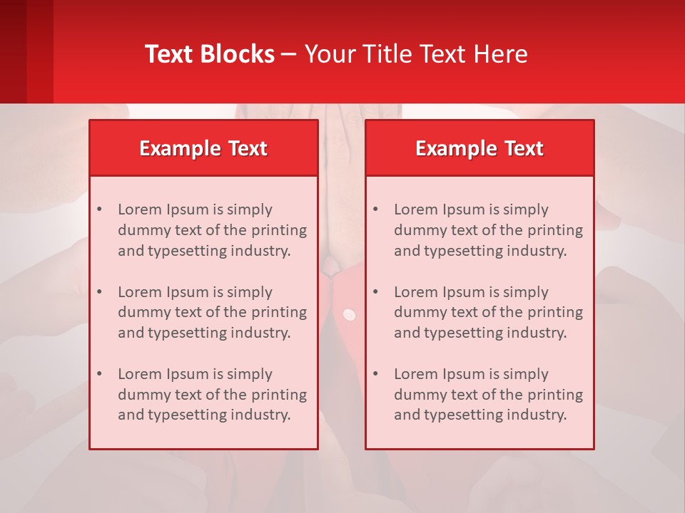 A Group Of People Covering Their Faces With Their Hands PowerPoint Template