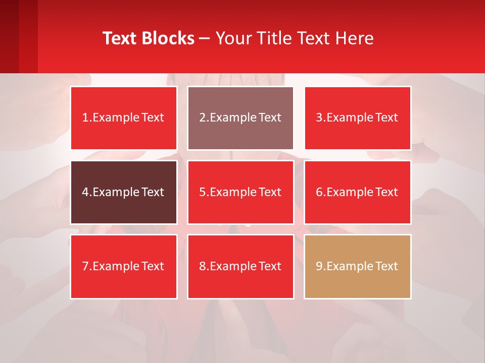 A Group Of People Covering Their Faces With Their Hands PowerPoint Template