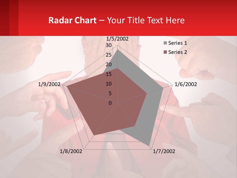 A Group Of People Covering Their Faces With Their Hands PowerPoint Template
