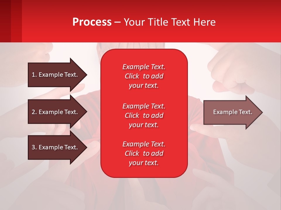 A Group Of People Covering Their Faces With Their Hands PowerPoint Template