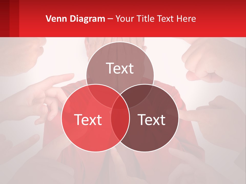 A Group Of People Covering Their Faces With Their Hands PowerPoint Template