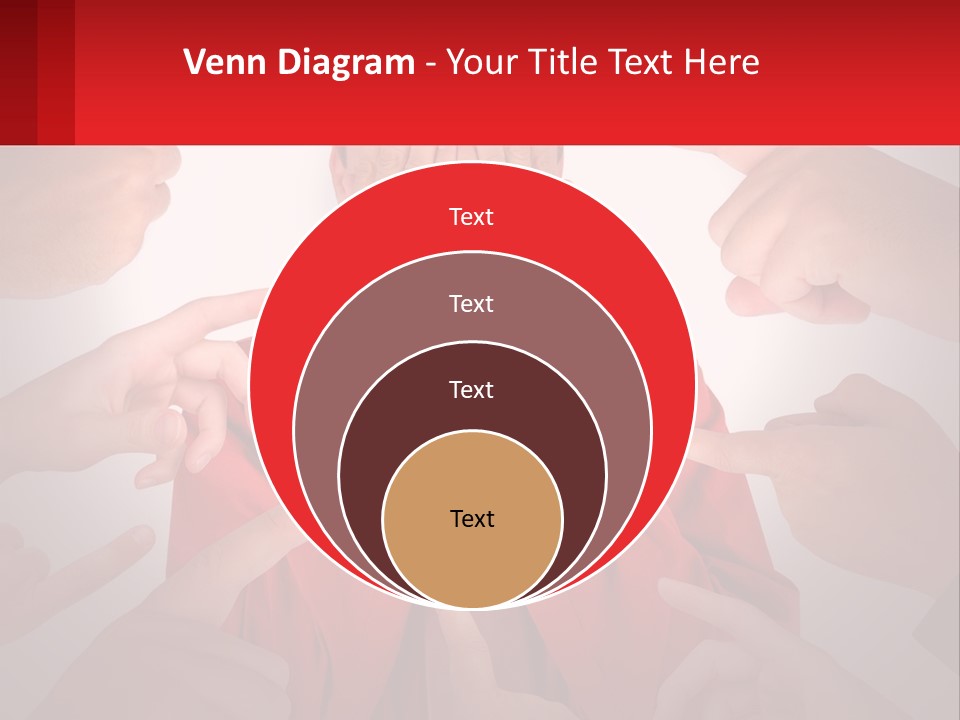 A Group Of People Covering Their Faces With Their Hands PowerPoint Template