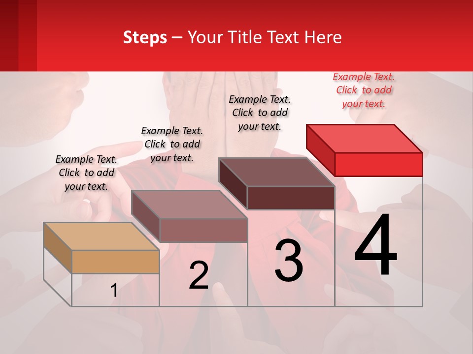 A Group Of People Covering Their Faces With Their Hands PowerPoint Template