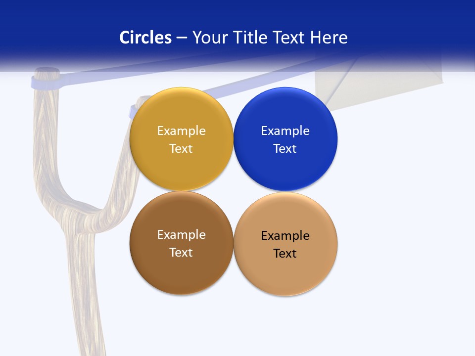 A Piece Of Paper Flying Through The Air PowerPoint Template