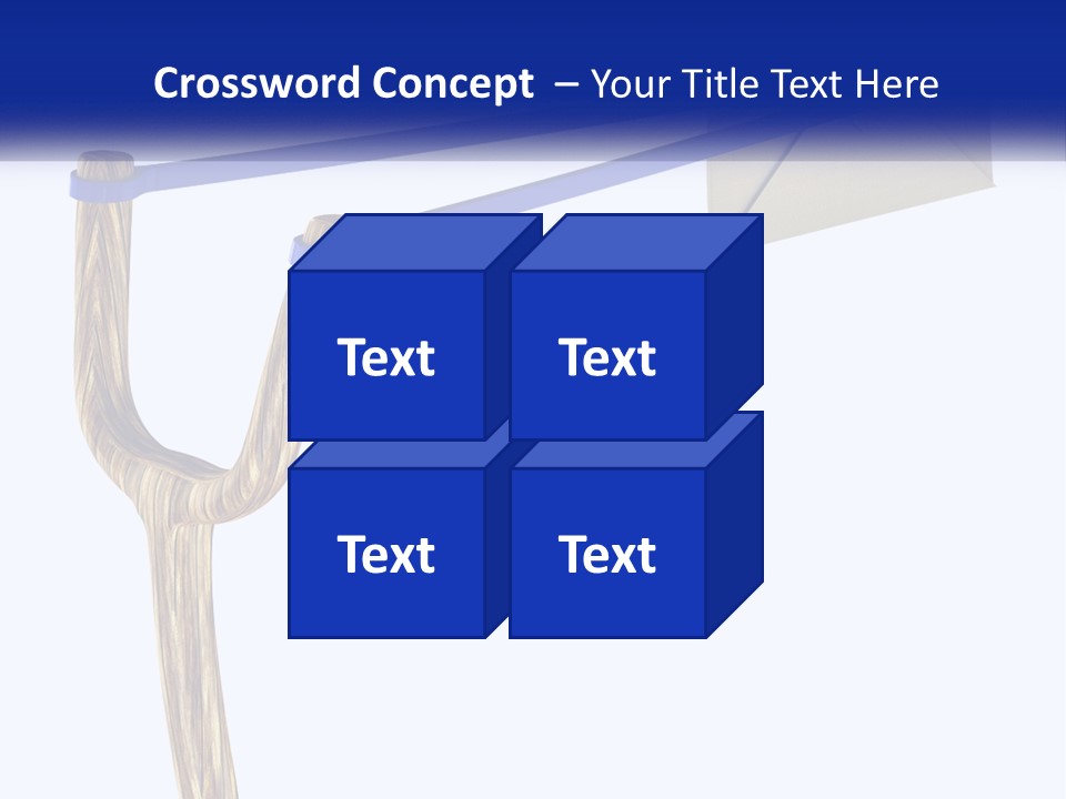 A Piece Of Paper Flying Through The Air PowerPoint Template