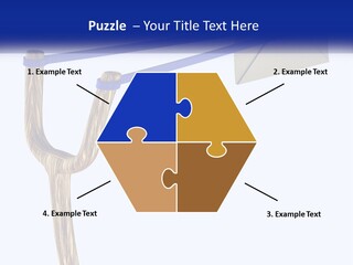 A Piece Of Paper Flying Through The Air PowerPoint Template