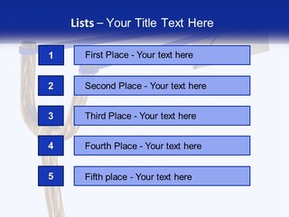 A Piece Of Paper Flying Through The Air PowerPoint Template