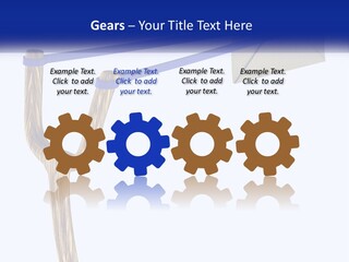 A Piece Of Paper Flying Through The Air PowerPoint Template