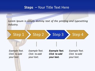 A Piece Of Paper Flying Through The Air PowerPoint Template