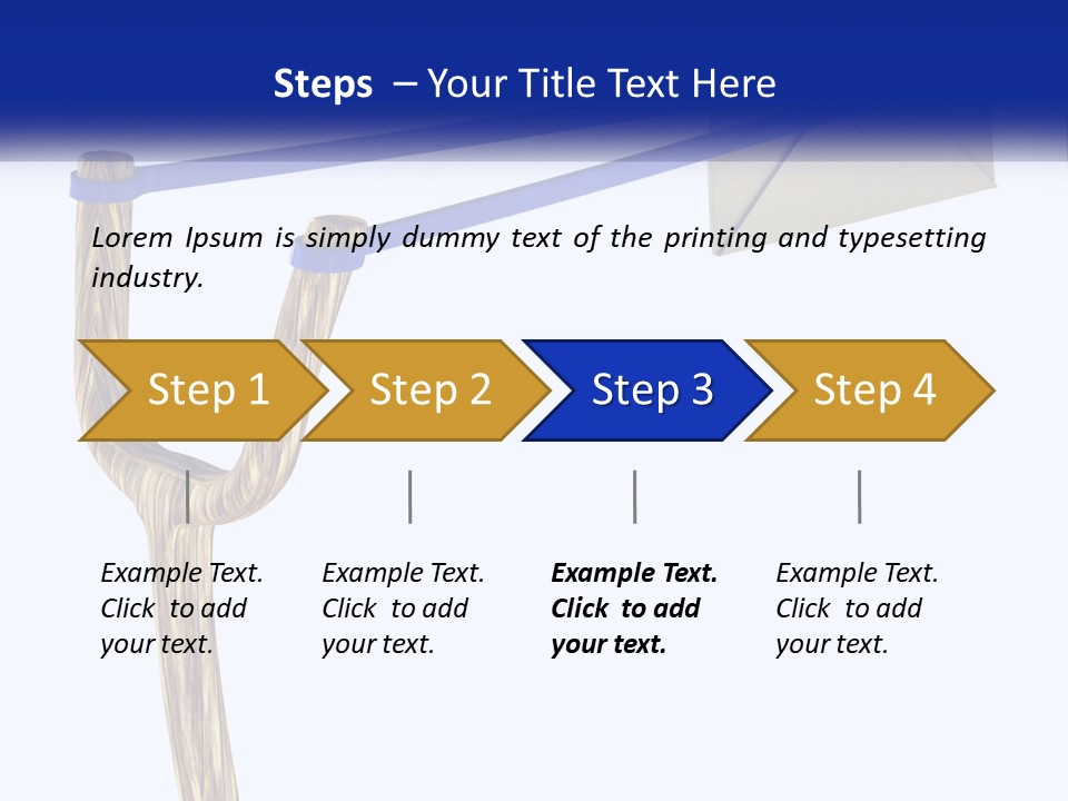A Piece Of Paper Flying Through The Air PowerPoint Template