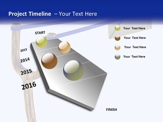 A Piece Of Paper Flying Through The Air PowerPoint Template