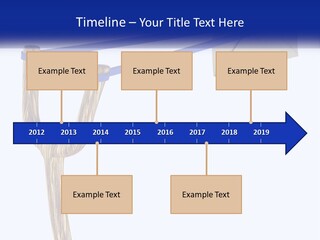 A Piece Of Paper Flying Through The Air PowerPoint Template