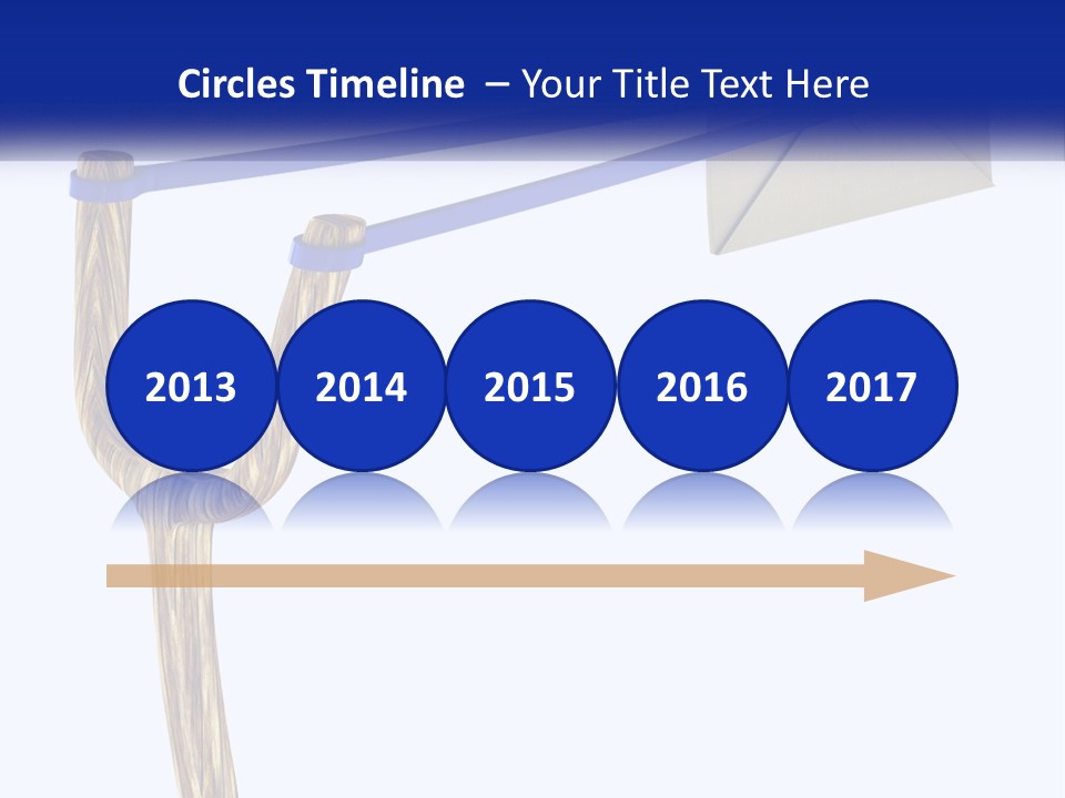 A Piece Of Paper Flying Through The Air PowerPoint Template