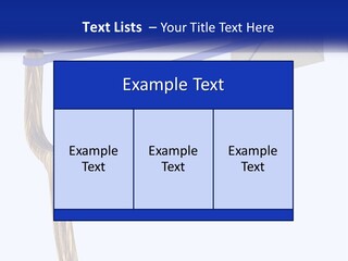 A Piece Of Paper Flying Through The Air PowerPoint Template