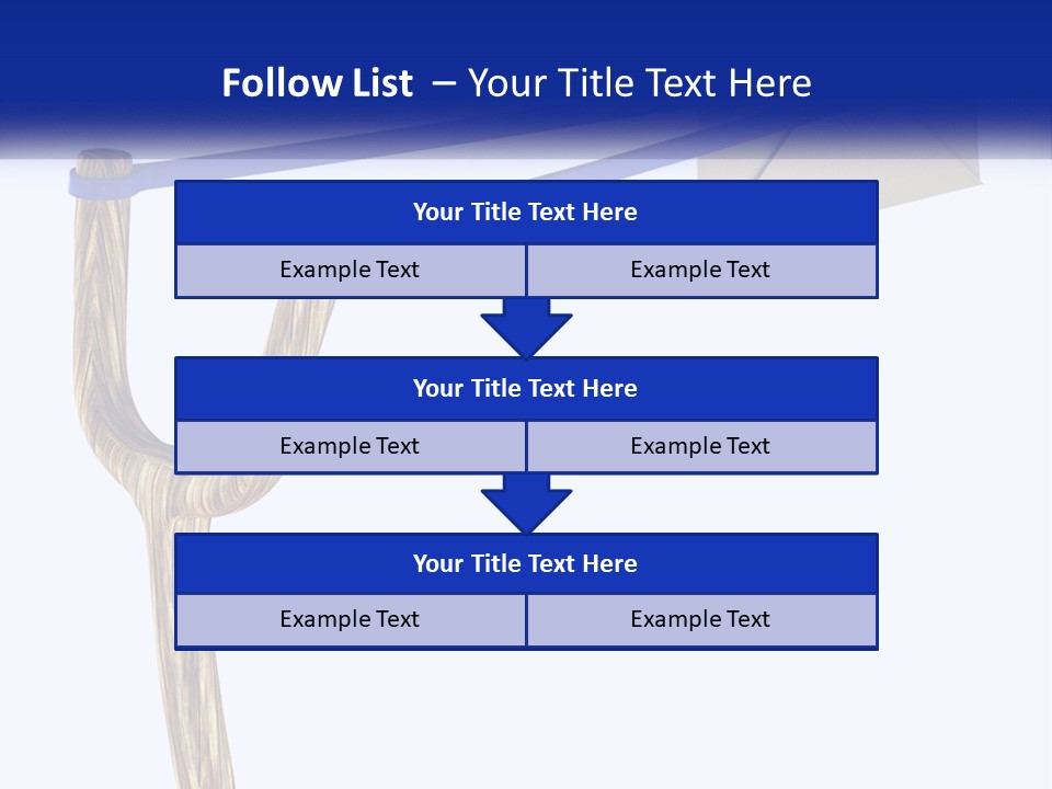 A Piece Of Paper Flying Through The Air PowerPoint Template
