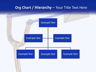 A Piece Of Paper Flying Through The Air PowerPoint Template