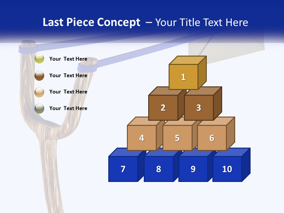 A Piece Of Paper Flying Through The Air PowerPoint Template