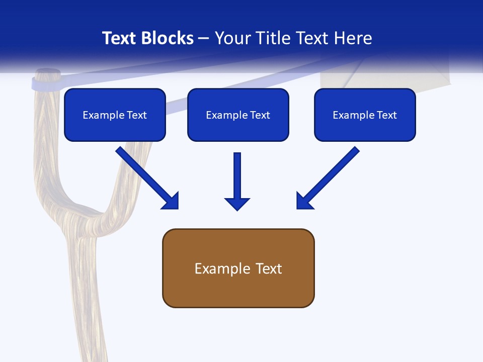 A Piece Of Paper Flying Through The Air PowerPoint Template