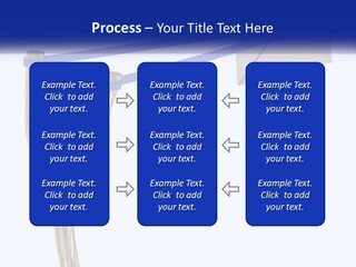 A Piece Of Paper Flying Through The Air PowerPoint Template